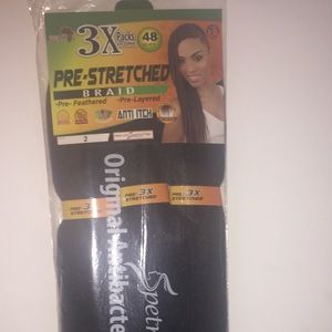 Pre stretched braiding hair color number 2